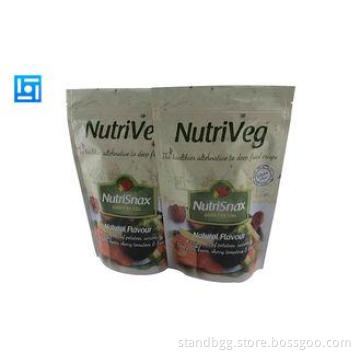 Ink Printing Plastic Sealable Stand Up Food Pouch Package W
